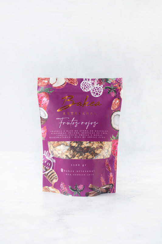 Bakea Artesanal Frutos Rojos  300g